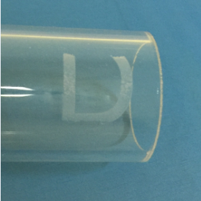 貝林紫外激光器測(cè)試玻璃打標(biāo) 第2張