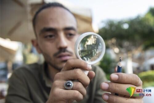 鉛筆激光刻字(打標(biāo)機(jī)洞洞鉛筆模板制作)  第2張